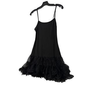 CostumesUSA Spirit of Halloween Womens SM Black Swan Tutu Dress Basic Costume